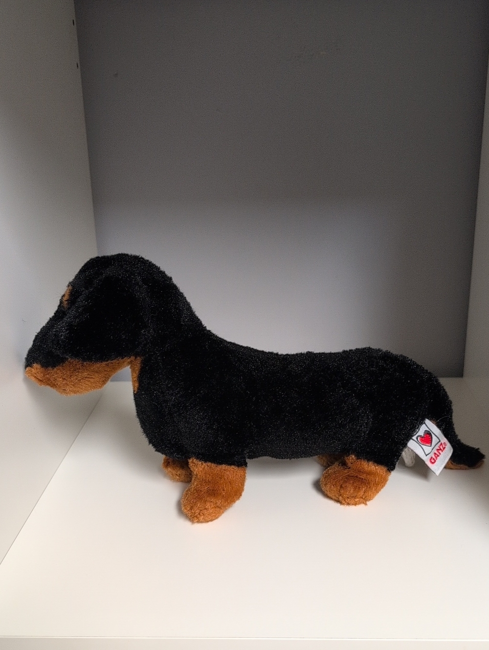 💜2/$20💜 Webkinz Dachshund GANZ collectible Plush Y2K No Code, 11" - Picture 2 of 5